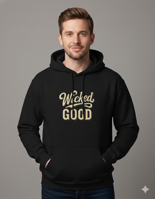 D&N Men's Printed Hoodie